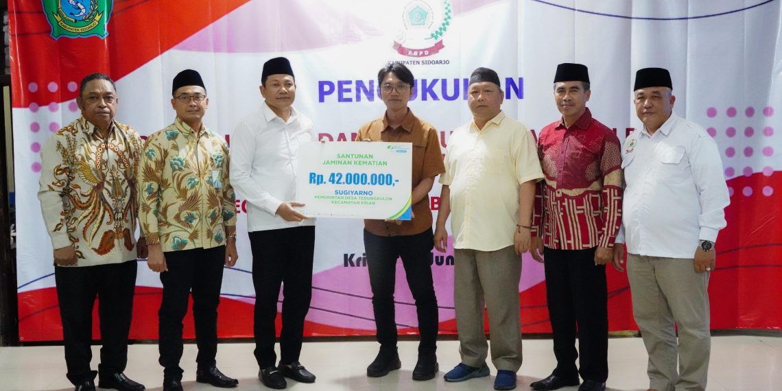 Paguyuban BPD Kec Krian Dikukuhkan, Bupati Subandi Tekankan Kolaborasi Demi Kemajuan Desa