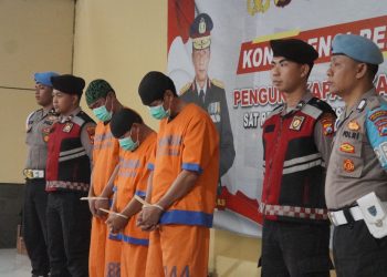 Polresta Sidoarjo Beber Kasus OTT Suap Rekrutmen Perangkat Desa