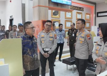 Visitasi untuk Penilaian Kompolnas Award 2025 di Polresta Sidoarjo