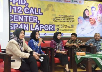 Gandeng Umsida, Dinas Kominfo Kenalkan Layanan PPID, SP4N LAPOR dan  Call Center Sidoarjo 112