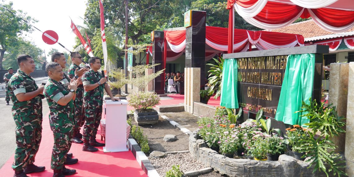 Danrem 084/BJ Resmikan Validasi Organisasi Alih Tipe B menjadi Tipe A