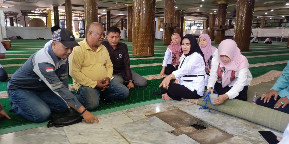 Wabup Hj Mimik Idayana Minta Sumur Tua Masjid Agung Sidoarjo Difungsikan untuk Layani Jamaah