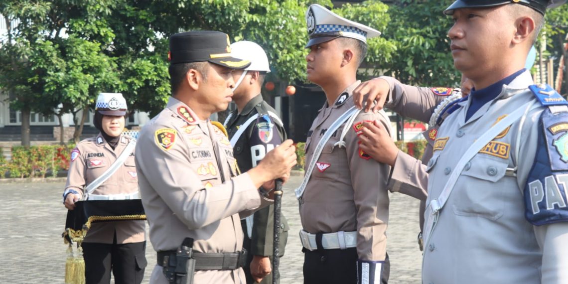 Polresta Sidoarjo Gelar Operasi Patuh Semeru 2025, Tekankan Penindakan Tertib Lalin