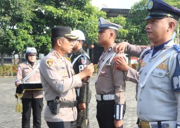Polresta Sidoarjo Gelar Operasi Patuh Semeru 2025, Tekankan Penindakan Tertib Lalin