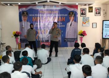 Sat Binmas Polresta Sidoarjo Ajak Pelajar Patuh Berlalu Lintas dan Cegah Bahaya Kenakalan Remaja