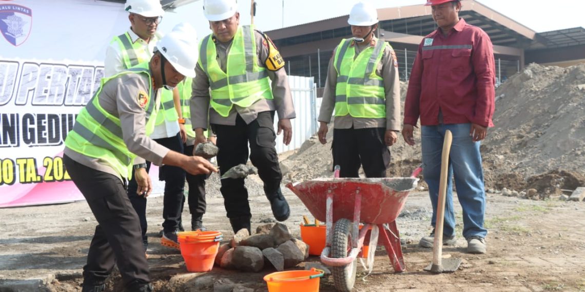 Gedung BPKB di Polresta Sidoarjo Mulai Dibangun