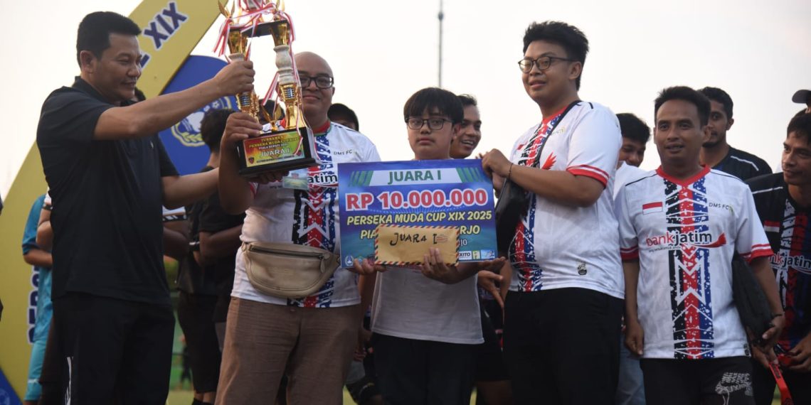 Bupati Subandi Tutup Turnamen Perseka Muda Cup ke XIX Piala Bupati Sidoarjo 2025