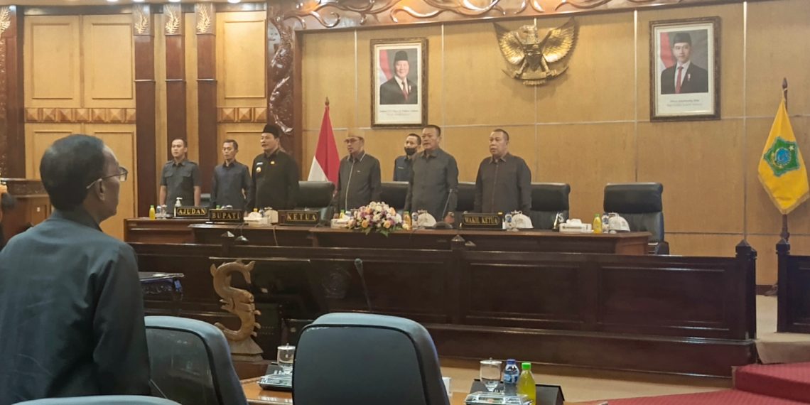Tak Kourum, DPRD﻿ Sidoarjo﻿﻿ Tunda Rapat Paripurna Pengambilan Keputusan LKPJ Bupati Sidoarjo﻿﻿ 2024