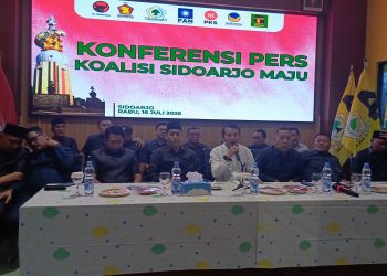 Tujuh Parpol Koalisi Sidoarjo Maju Tolak LPPD Bupati 2024