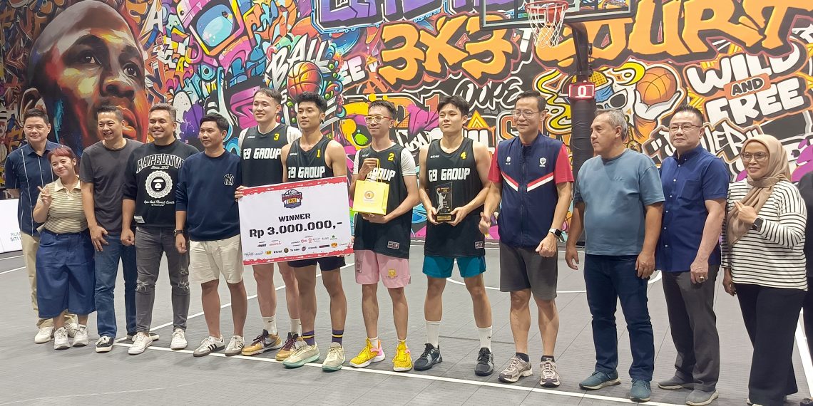Sukses Diikuti Ratusan Tim, Turnamen Basket Impact 3×3 Challenge 2025 di Lippo Plaza Sidoarjo Resmi Ditutup