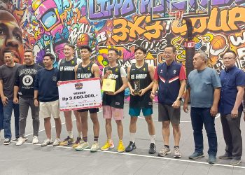 Sukses Diikuti Ratusan Tim, Turnamen Basket Impact 3×3 Challenge 2025 di Lippo Plaza Sidoarjo Resmi Ditutup