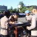 Kapolresta Pimpin Sertijab Wakapolresta Sidoarjo