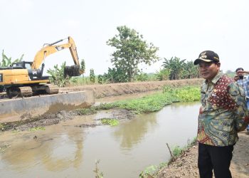 Cegah Banjir, Bupati Subandi Genjot Normalisasi Sungai di Musim Kemarau