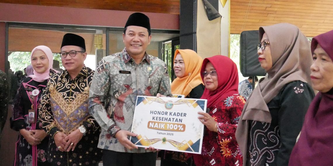 Bupati Subandi Naikkan Honor Kader Kesehatan 100 Persen
