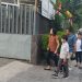 Polsek Krian Pengamanan Ibadah Rutin Mingguan di Gereja Santa Monica