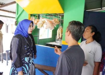 Disidak Wabup Sidoarjo Hj Mimik Idayana, Renovasi 740 Warung Rakyat Sudah Tuntas Tahun 2025