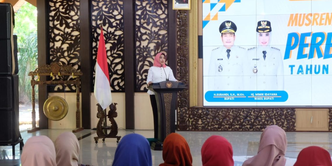 Musrenbang Perempuan 2025, Wabup Sidoarjo Hj Mimik Idayana Dorong Pembangunan Responsif Gender
