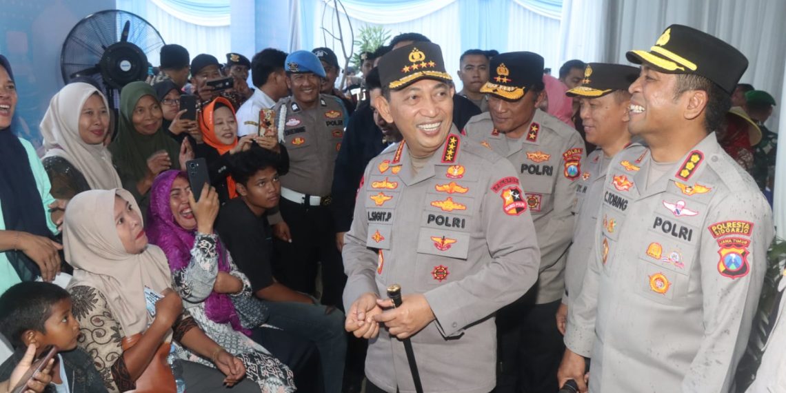 Kapolri Jenderal Polisi Listyo Sigit Groundbreaking 13 SPPG Polri di Jatim dan Resmikan SPPG Polresta Sidoarjo