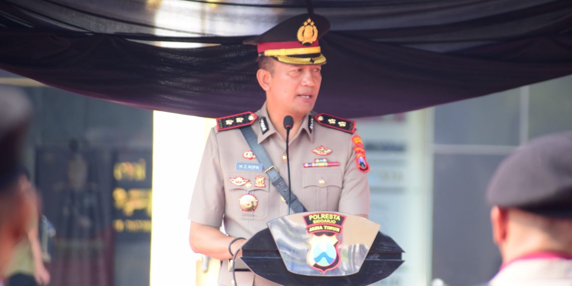 Polresta Sidoarjo Gelar Upacara Peringatan Hari Juang Polri