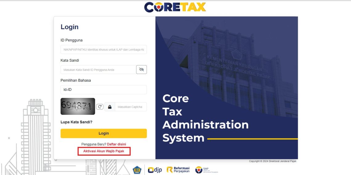 Aktivasi Akun Coretax – Untuk Apa dan Siapa Saja?