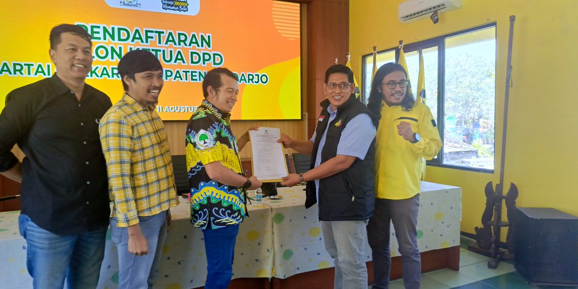 Calon Tunggal, Peserta Musda Siap Aklamasikan Adam Rusydi Ketua DPD Golkar Sidoarjo