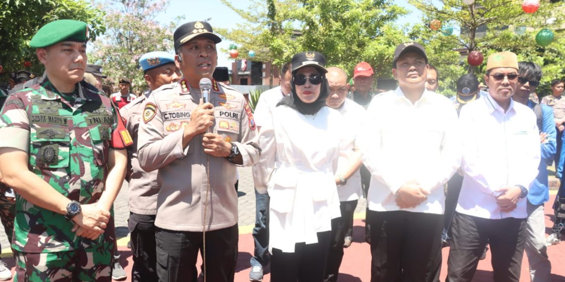 Tiga Kali Aksi Mahasiswa di Mapolresta Sidoarjo Berjalan Damai dan Kondusif