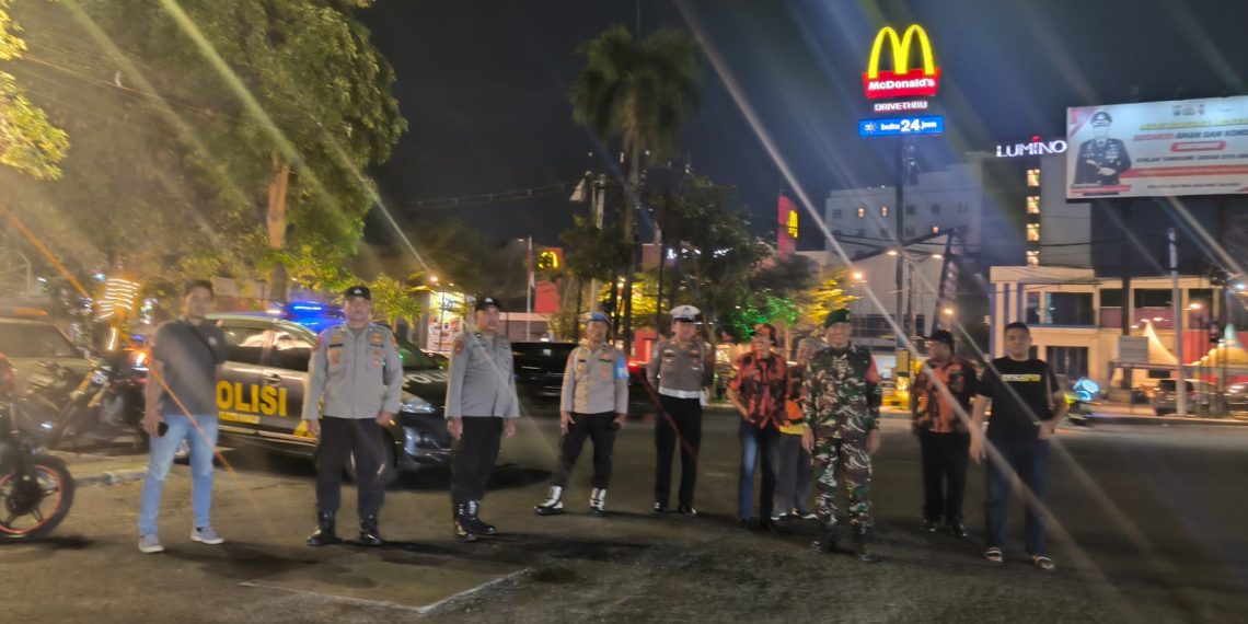 Sinergitas TNI-Polri, Patroli Bersama Berikan Rasa Aman