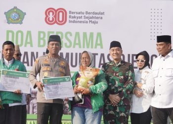 Forkopimda bersama Lintas Elemen dan Ojol Sidoarjo Gelar Doa Bersama