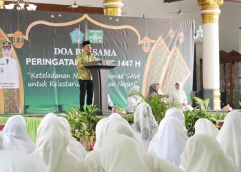 Peringati Maulid Nabi Muhammad SAW, Bupati Subandi : Mari Hidup Rukun