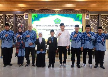 Target Rebut Kembali Juara Umum, Pemkab Sidoarjo Lepas 54 Kontingen MTQ ke-XXXI Tahun 2025