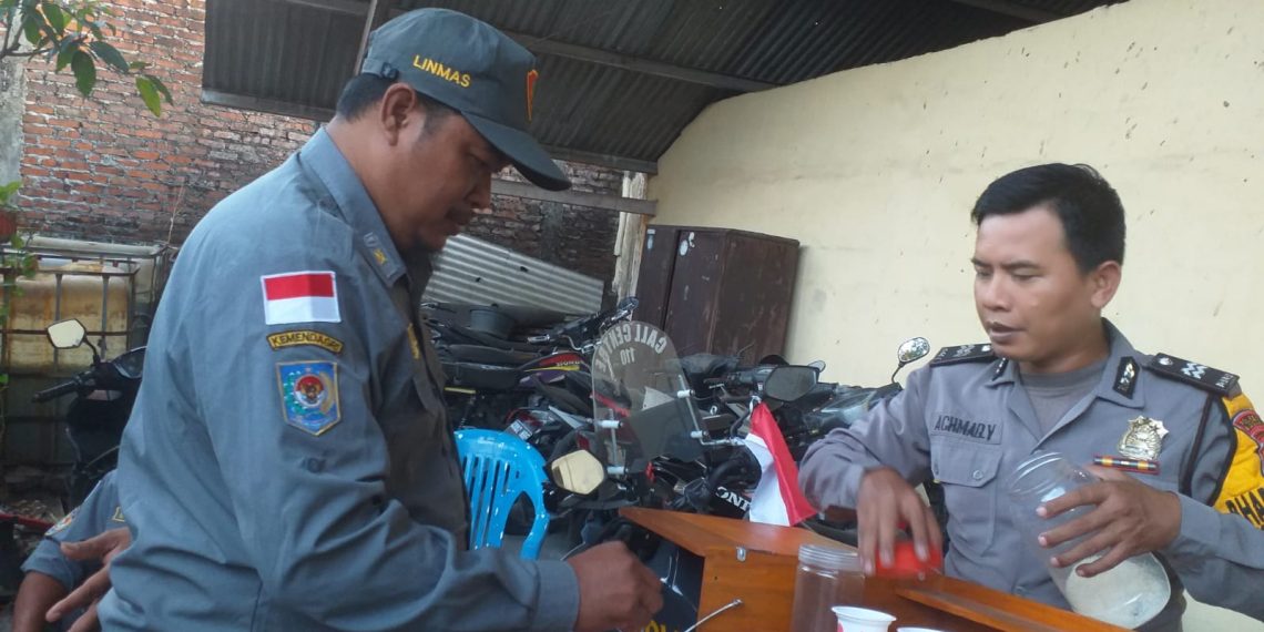 Polsek Balongbendo Gelar Program Kopling, Ajak Warga Jaga Kondusifitas Kamtibmas