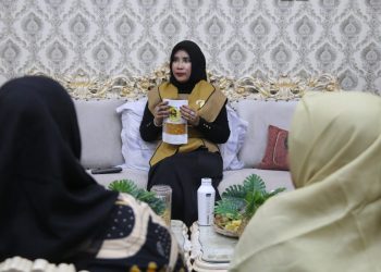 Perluas Pasar, Ibu-Ibu Pegiat UMKM Geluran Audensi dengan Wakil Bupati Sidoarjo Mimik Idayana