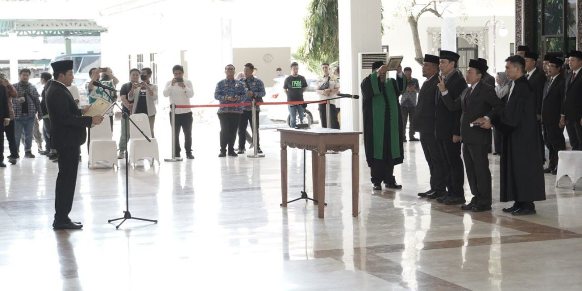 Pelantikan Kembali 7 Pejabat Karena Ada Persoalan Teknis