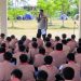 Polsek Krembung Edukasi Kamtibmas di Perkemahan Pramuka