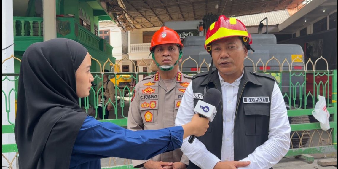 Bupati Subandi﻿ Kerahkan Seluruh SDM Untuk Mempercepat Evakuasi Korban Reruntuhan Ponpes Al Khoziny