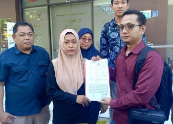 Tuntut Keadilan, Ibunda Balita Hanania﻿ Laporkan Klinik Siaga Medika Candipari ke Polresta Sidoarjo