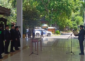 Bupati Sidoarjo H Subandi Lantik 61 Pejabat Eselon II dan III