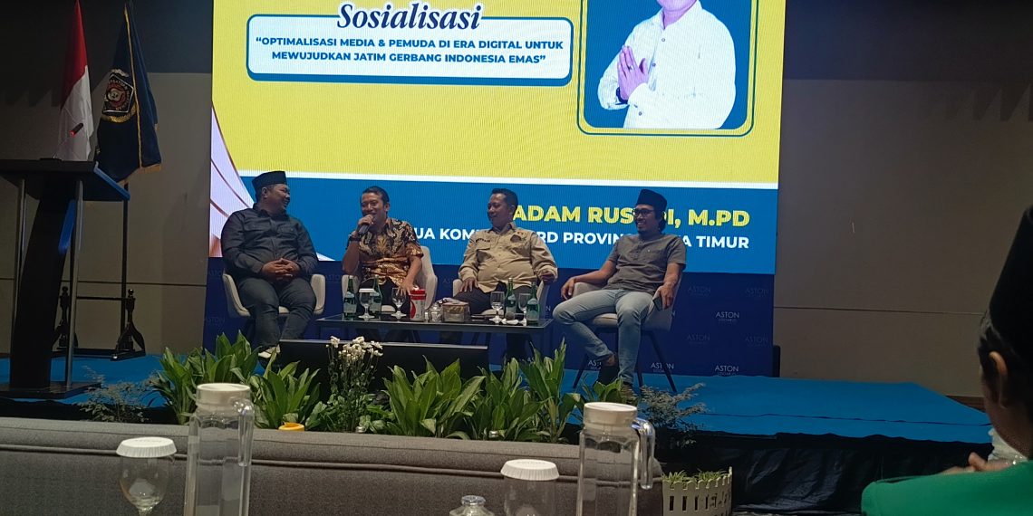 PWI Sidoarjo Gandeng DPRD Jatim, Dorong Optimalisasi Peran Media dan Pemuda di Era Digital