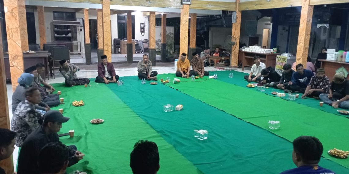 Perkuat Sinergi, Polsek Wonoayu Gelar Silaturahmi Bersama Pokdar Kamtibmas