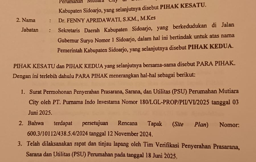 LSM Tuding Pembangunan Akses Jalan Mutiara City ke Mutiara Regency Sarat Dugaan Konspirasi