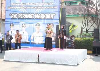 Peringati Harhubnas 2025, Wabup Mimik Idayana Pimpin Deklarasi Perangi Narkoba Sektor Transportasi