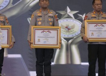 Komitmen  Majukan Pelayanan Publik, Polresta Sidoarjo Terima Kompolnas Award 2025