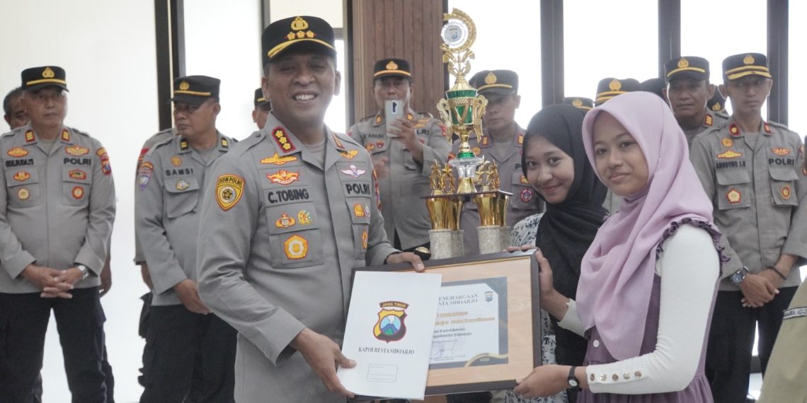 Perlombaan Pelajar Kamtibmas Piala Kapolresta Sidoarjo Tahun 2025 Resmi Ditutup