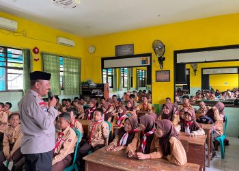 Polsek Taman Edukasi Pelajar SDN 2 Sepanjang