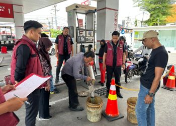 Respon Keluhan Penurunan Kualitas BBM, Polresta Sidoarjo Cek SPBU