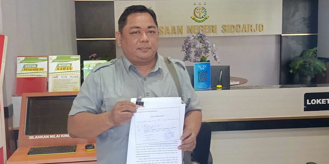 JCW Laporkan Pengembang Mutiara City, Kades Banjarbendo dan Kades Jati ke Kejari Sidoarjo