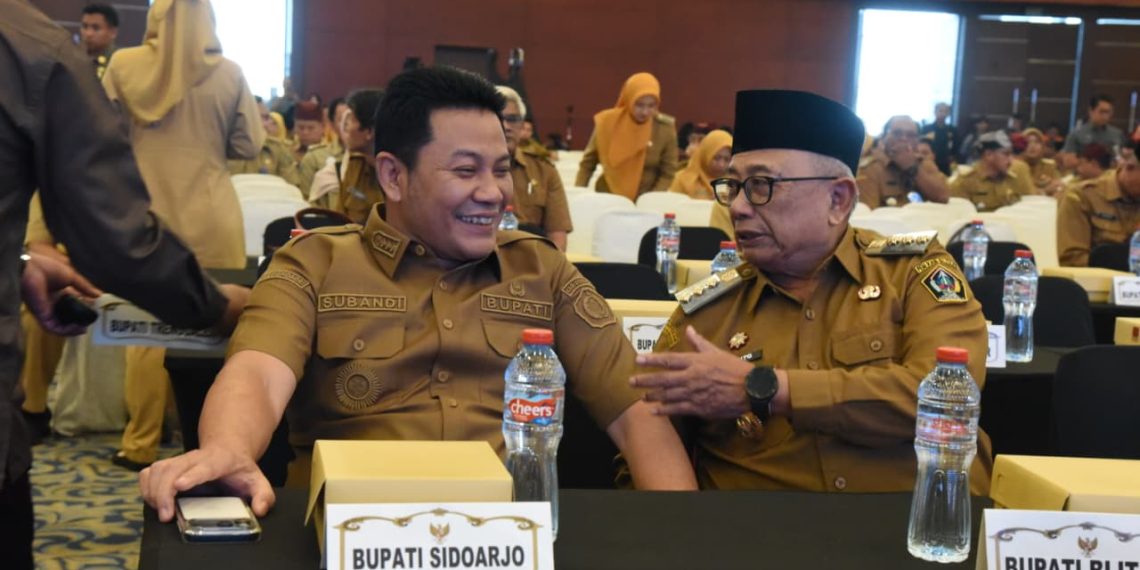 Hadiri Rakor Forkopimda Jatim, Bupati Subandi Perkuat Kolaborasi Wujudkan Kesejahteraan Sidoarjo