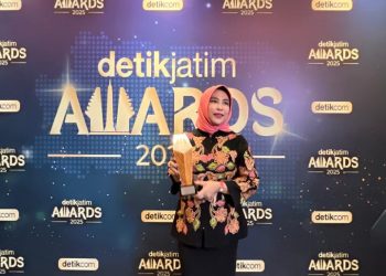 Wabup Sidoarjo Mimik Idayana Raih Penghargaan Pemberdayaan Ekonomi dan Solidaritas Sosial