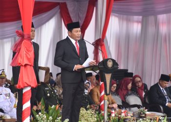 Pemkab Sidoarjo Gelar Upacara Bendera Hari Pahlawan﻿