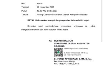 Dua Kali Undangan Rapat Dibatalkan, Warga Mutiara Regency Kecewa Bupati Subandi